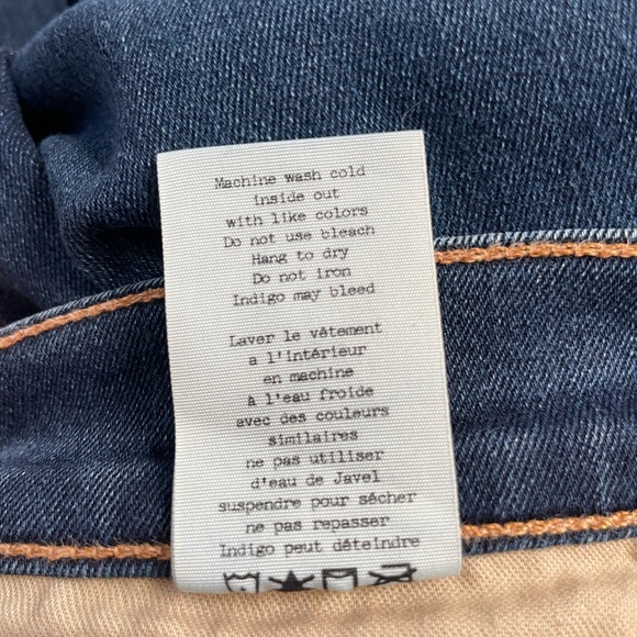 Rag and Bone Stiletto Boot Cut Dark Wash Jeans, Women’s Size 31 - Picture 7 of 9